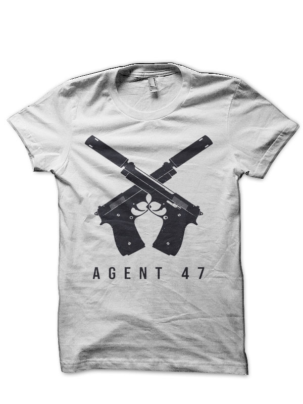 Agent 47 Half Sleeve T-Shirt
