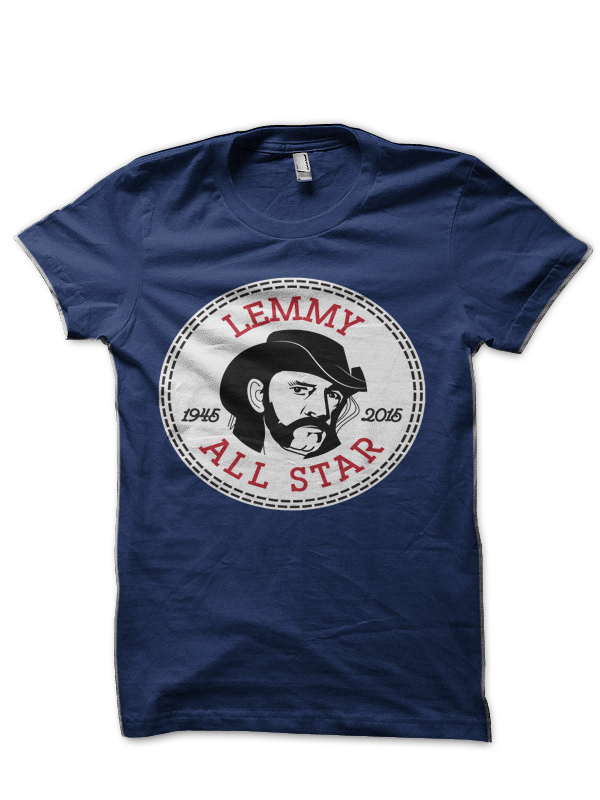 Lemmy Converse All Star Icon Half Sleeve T-Shirt