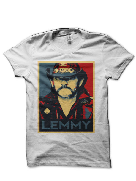 Lemmy Hope Portrait Half Sleeve T-Shirt