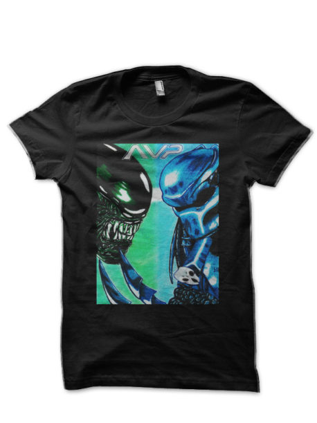 Alien Versus Predator Half Sleeve T-Shirt