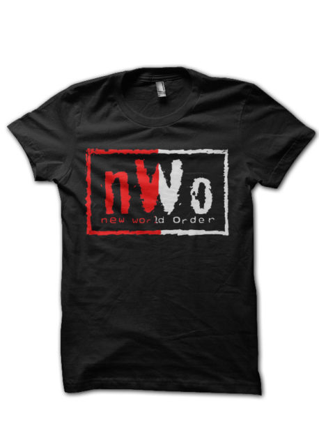 Nwo Black Half Sleeve T-Shirt