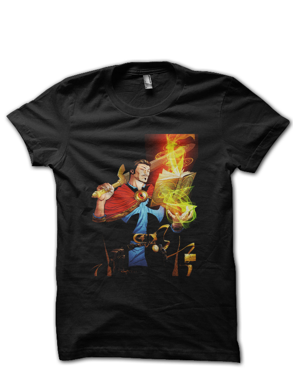 Doctor Black Half Sleeve T-Shirt