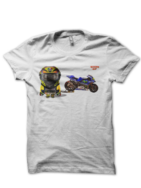 Moto GP VR 46 White T-Shirt