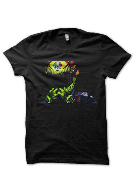 Moto GP VR 46 Black T-Shirt