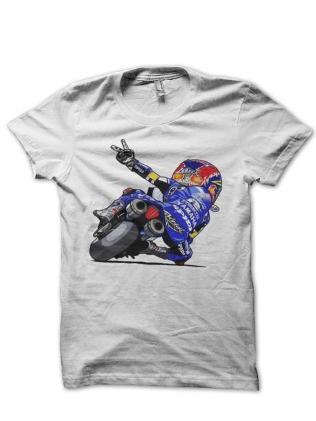 Moto GP VR 46 White T-Shirt