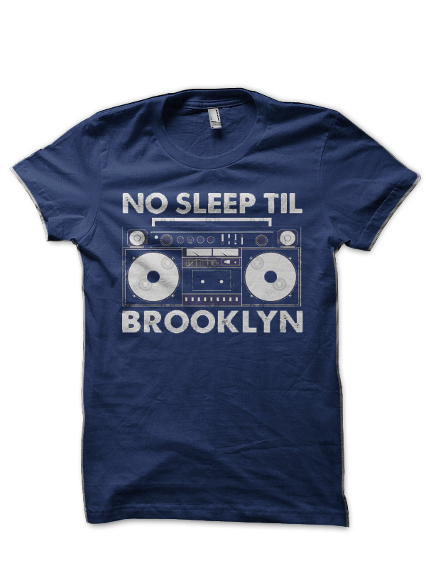 No Sleep Til Brooklyn Half Sleeve T-Shirt - Image 2