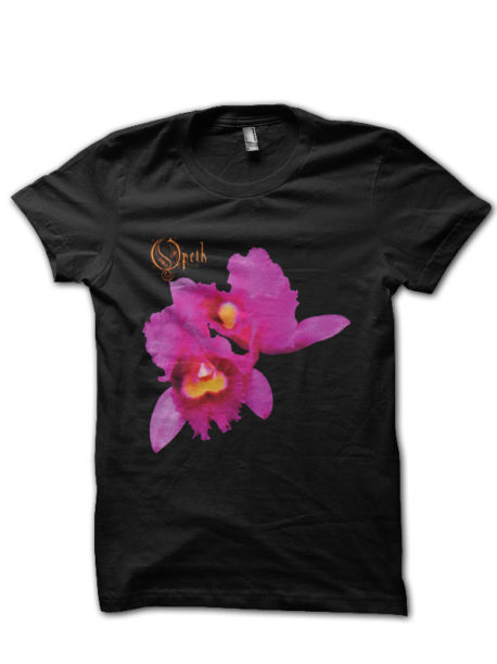 Opeth Black Half Sleeve T-Shirt