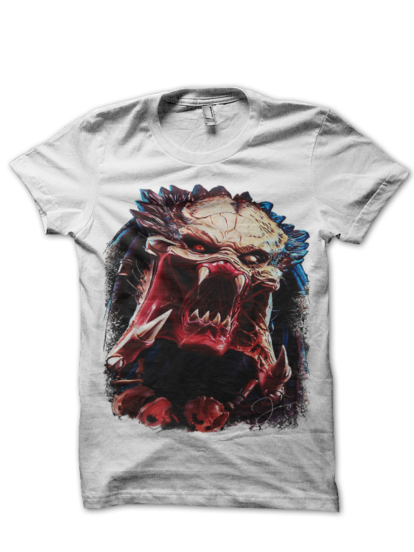 Alien Vs Predator Half Sleeve T-Shirt - Image 2