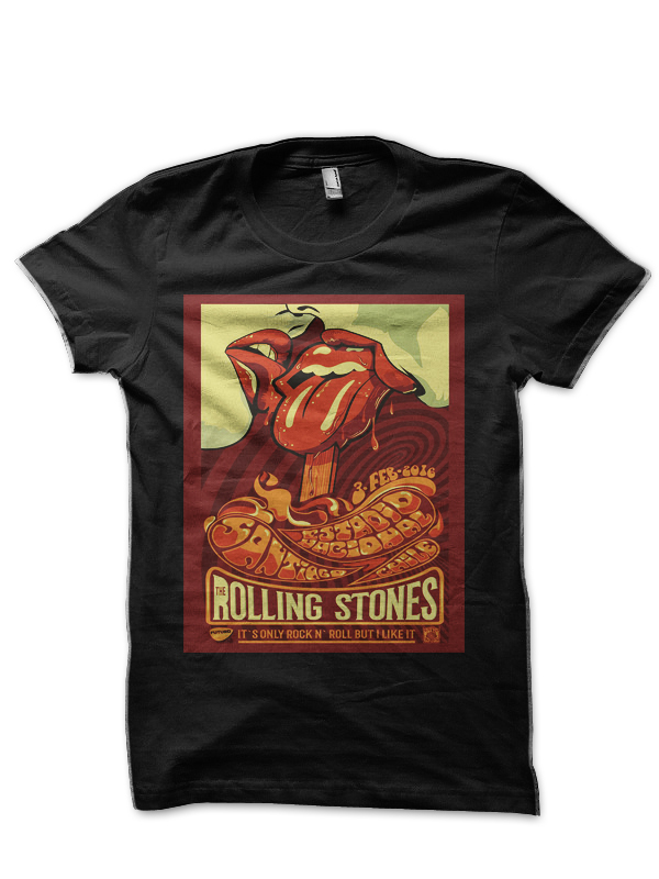 The Rolling Stones Half Sleeve T-Shirt