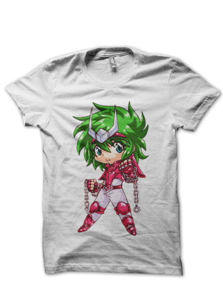 Saint Seiya Half Sleeve White T-Shirt