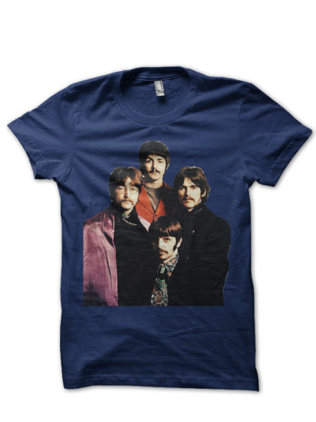 The Beatles Half Sleeve T-Shirt