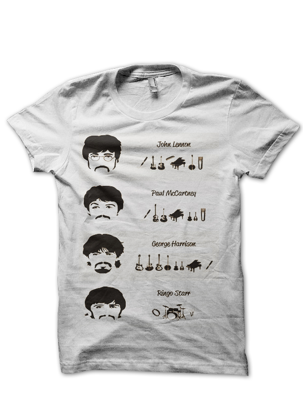 The Beatles Half Sleeve T-Shirt