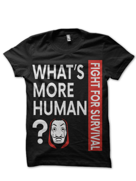 Money Heist Black T-Shirt