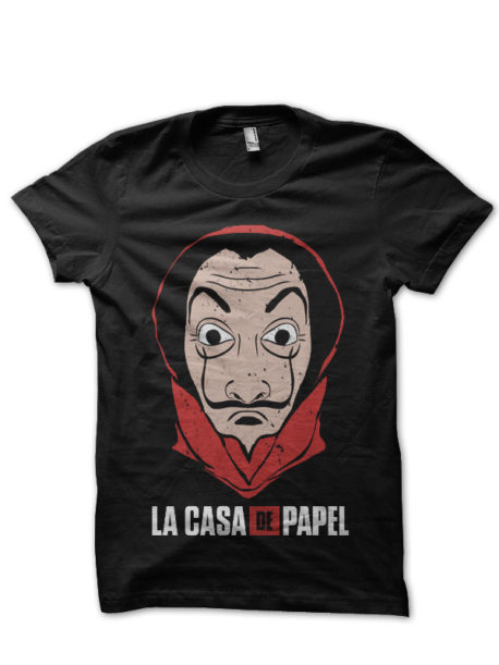 Money Heist Black T-Shirt