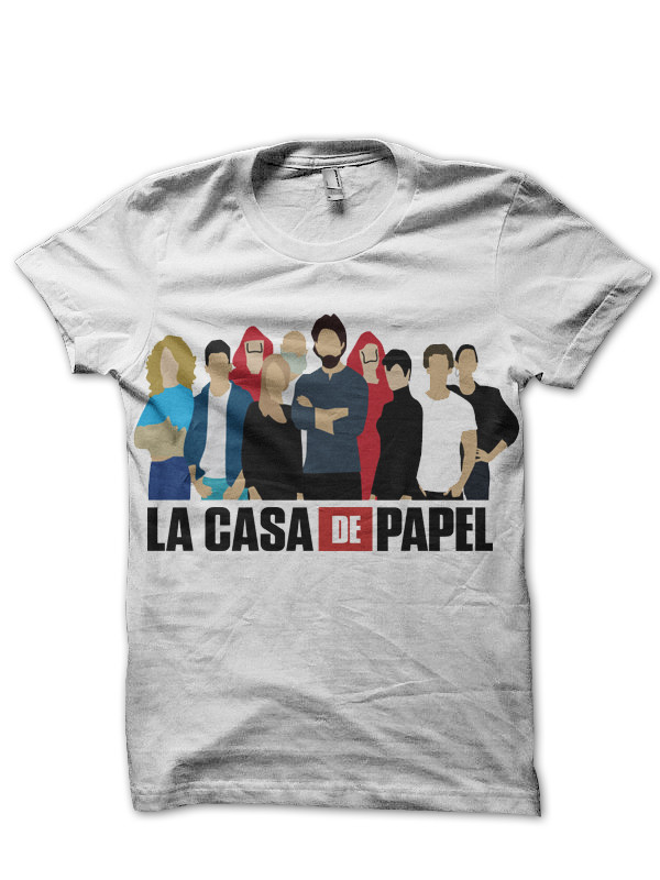 Money Heist White T-Shirt