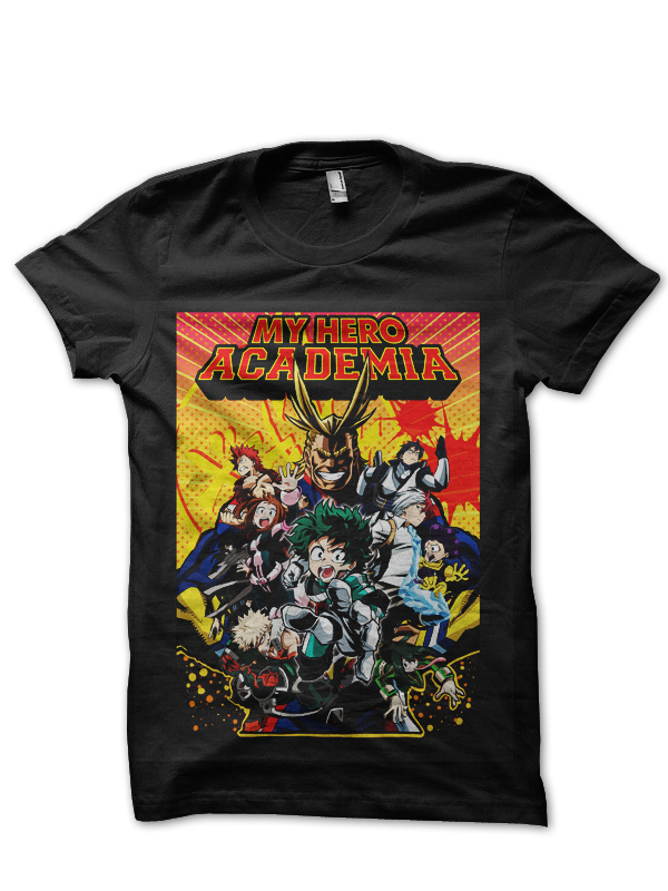 My Hero Academia Black T-Shirt