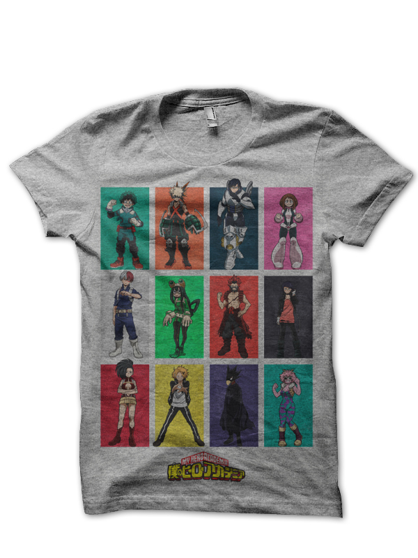 My Hero Academia Grey T-Shirt