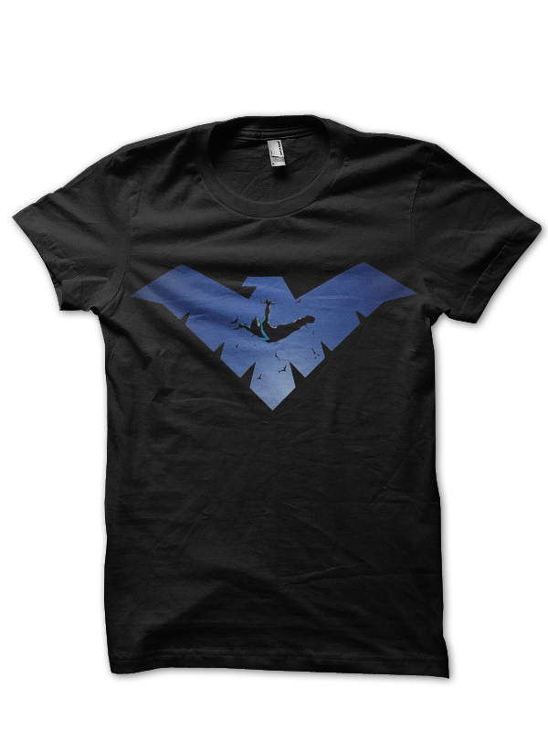 Nightwing Black T-Shirt