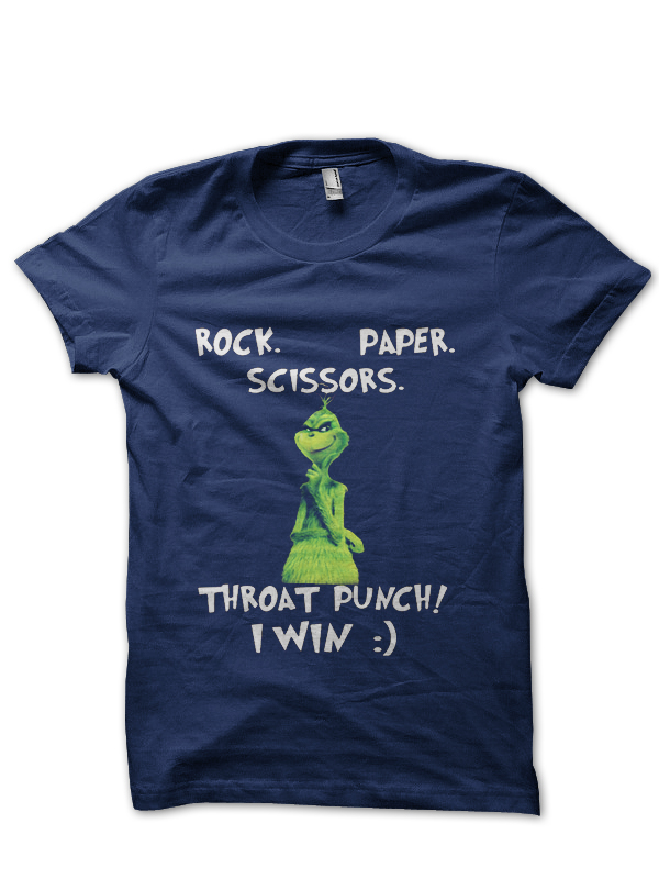 Rock Paper Scissors Half Sleeve T-Shirt
