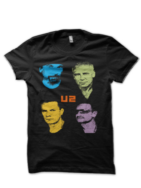 U2 The Joshua Tree Half Sleeve T-Shirt