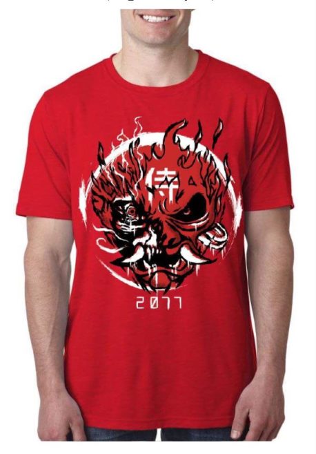 Cyberpunk 2077 Red Half Sleeve T-Shirt