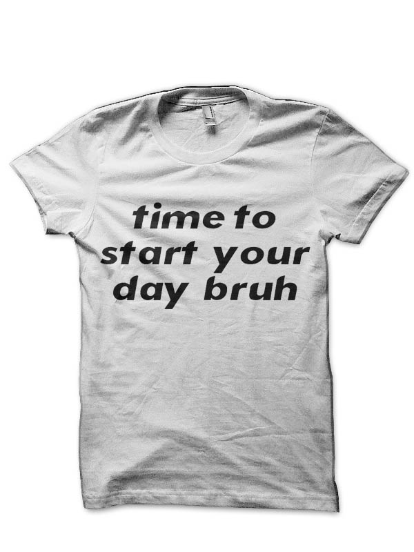 Frank Ocean - "Time To Start Your Day Bruh" - Blonde Nights Half Sleeve T-Shirt
