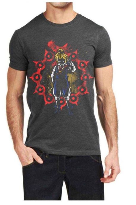 Seven Deadly Sins Charcoal Grey T-Shirt