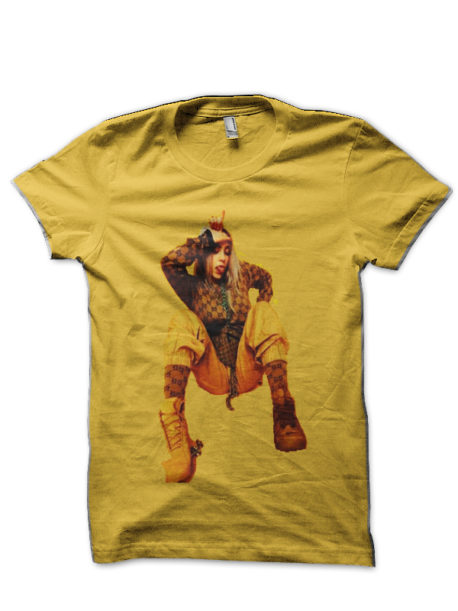 Billie Eilish Half Sleeve T-Shirt