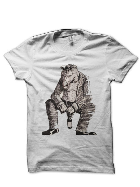 Bojack Horseman Half Sleeve T-Shirt