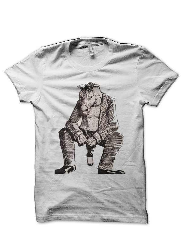 Bojack Horseman Half Sleeve T-Shirt