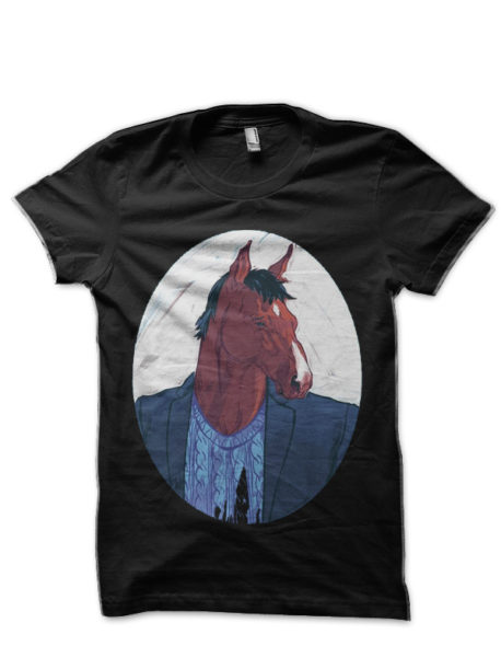Bojack Horseman Half Sleeve T-Shirt