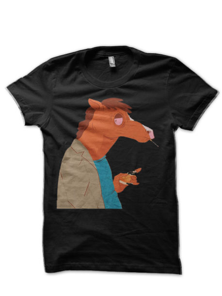 Bojack Horseman Half Sleeve T-Shirt
