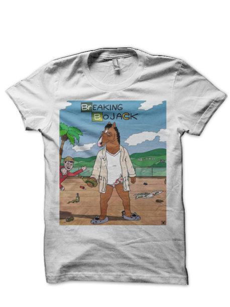 Bojack Horseman Half Sleeve T-Shirt