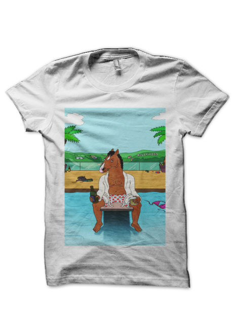 Bojack Horseman Half Sleeve T-Shirt