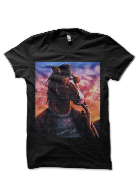 Bojack Horseman Half Sleeve T-Shirt