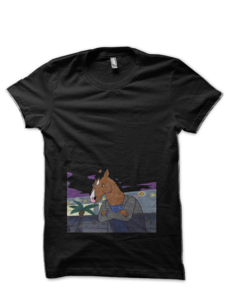 Bojack Horseman Half Sleeve T-Shirt