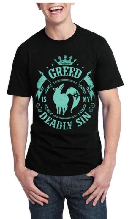 Green Seven Deadly Sins T-Shirt