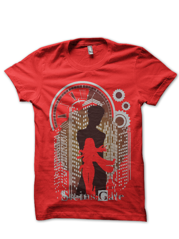 Steins Gate Half Sleeve T-Shirt - Image 3