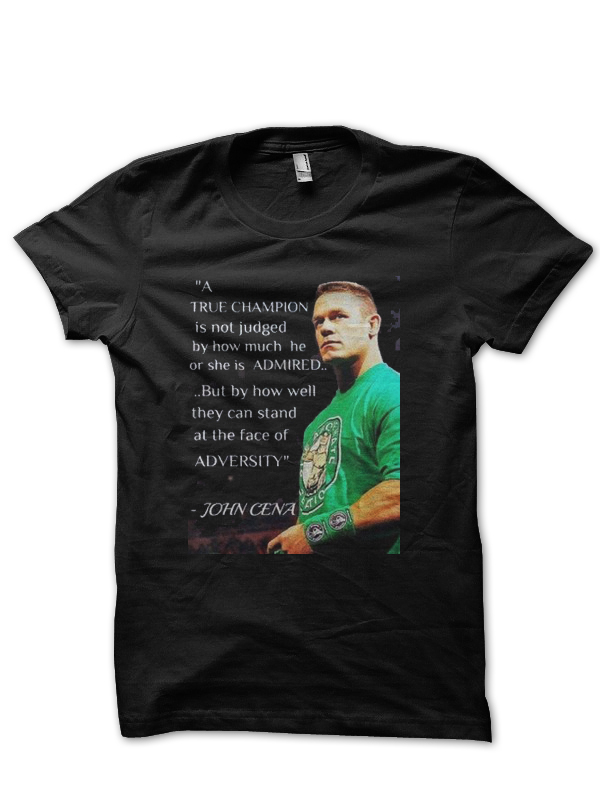 John Cena Wwe Half Sleeve T-Shirt