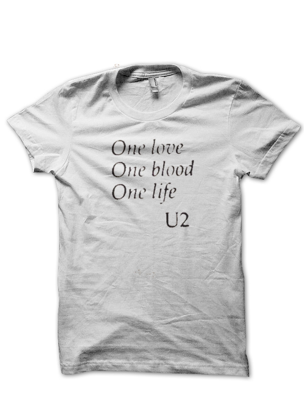 U2 Half Sleeve T-Shirt
