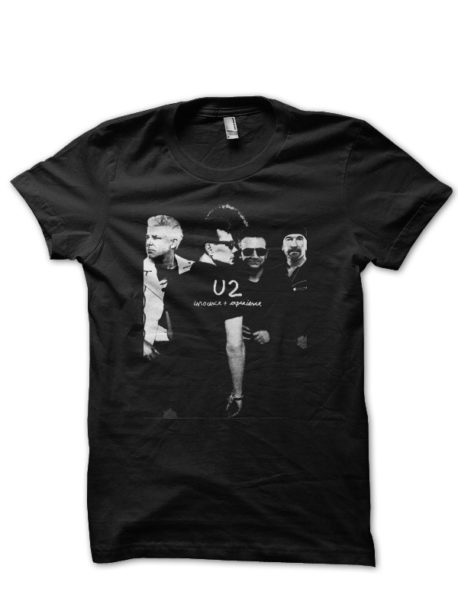 U2  Half Sleeve T-Shirt