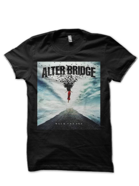 Alter Bridge Black Half Sleeve T-Shirt