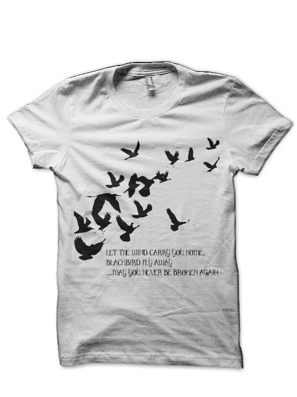 Alter Bridge White Half Sleeve T-Shirt