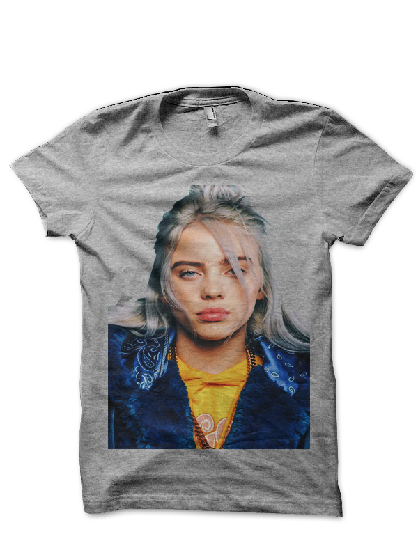 Billie Eilish Half Sleeve T-Shirt - Image 2
