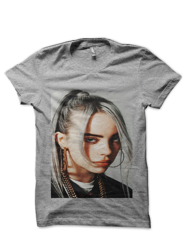 Billie Eilish Half Sleeve T-Shirt - Image 2