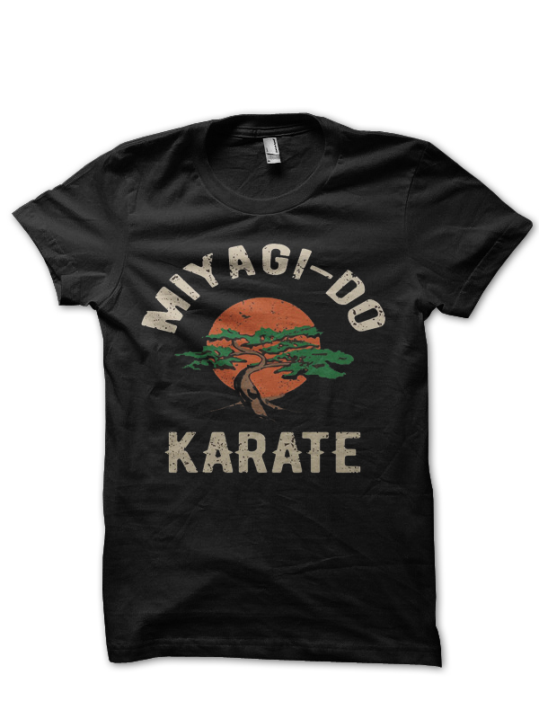 Cobra Kai Black Half Sleeve T-Shirt