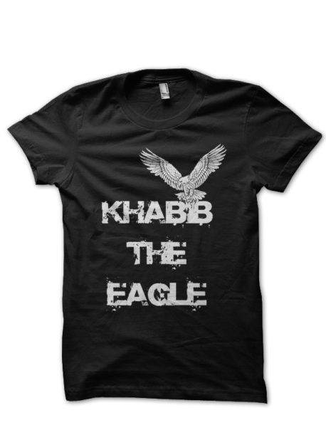 Khabib Black Half Sleeve T-Shirt