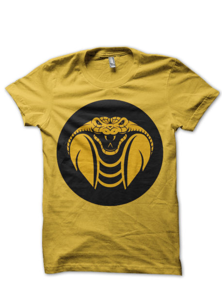 Cobra Kai Yellow Half Sleeve T-Shirt