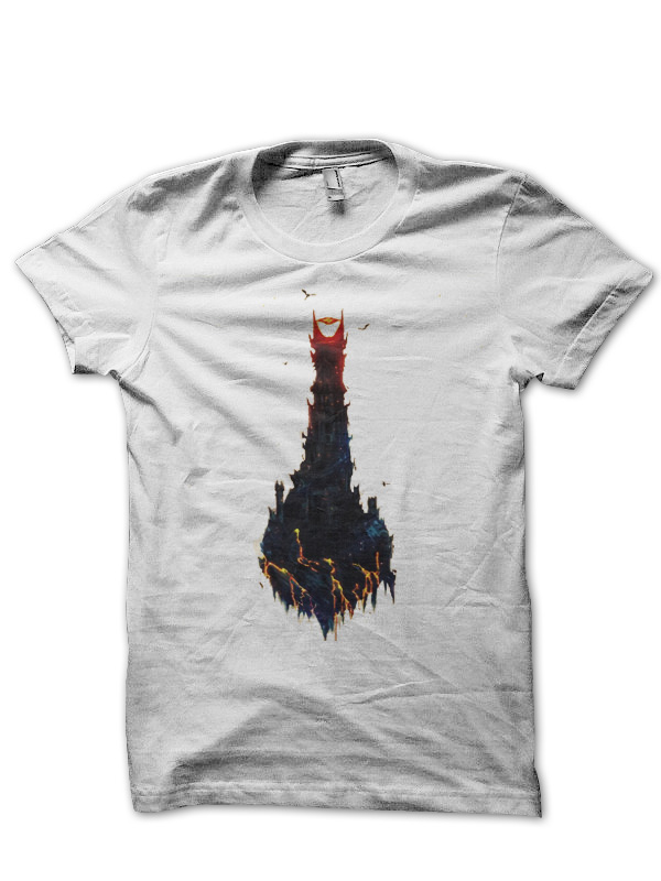 Lord Of The Rings White T-Shirt