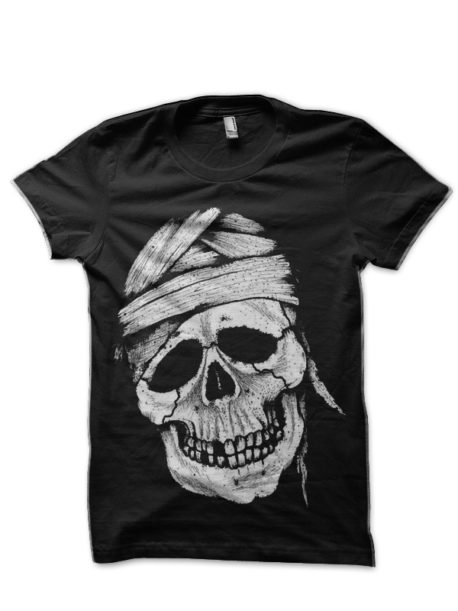 Jupiter VII Black Half Sleeve T-Shirt